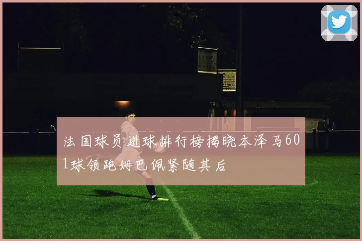 法国球员进球排行榜揭晓本泽马601球领跑姆巴佩紧随其后